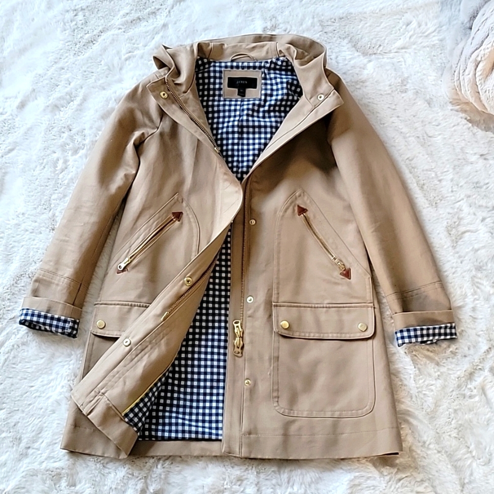 J. Crew Chateau Trench Coat